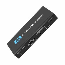 4K HDMI-Splitter 4 Eingänge 1 Ausgang, Fernbedienung, 14,7 6,2 2 cm