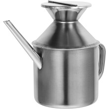 Bouteille distributrice d'huile d'olive en acier inoxydable de 200 ml avec filtre, accessoire de cuisine et de maison