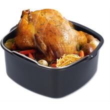 Moule à gâteau antiadhésif pour friteuse à air chaud de 3,8 à 8 pintes,