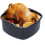 Forma antiaderente para bolo, compatível com fritadeiras de 3,8 a 8 litros (3,8 a 8 QT), 20 cm (8 polegadas) 1