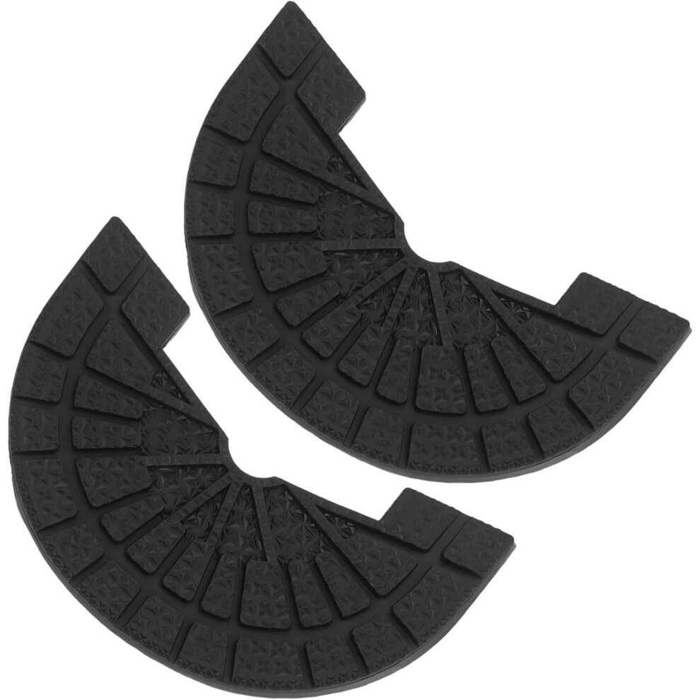 Hkhbjs Rubber Non-Slip Shoe Heel Pads Black Size 41-42 Thickened Anti-Wear Sole Protectors
