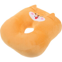 Ergonomisches Donut-Kissen aus Plüsch und PP-Baumwolle für den Schreibtisch