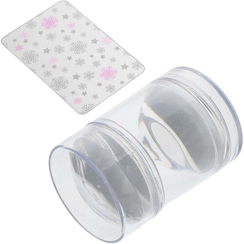 Αξεσουάρ DIY Nail Art Σετ σφραγίδων νυχιών Πρότυπα Κεφαλή σφραγίδας για το σπίτι