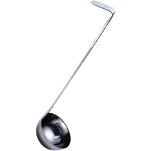 Messlöffel, Küchenutensil, Edelstahl mit Griff, robuster silberner Messlöffel (Unze)