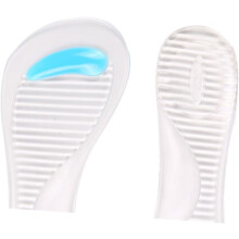 Gel Blue and White High Heel Shoe Pad Women Gel Massage Arch Support Insoles