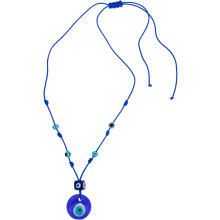 Verstellbare Herren-Halskette mit Anhänger „Netter Blick“ – Schlüsselbeinschmuck