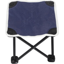 Small Blue Folding Camping Stool, Portable Lightweight Outdoor Fishing Chair
