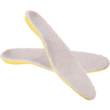 Warme inlegzolen voor de winter: verdikte lamswollen schoenpads om je voeten koud te houden.