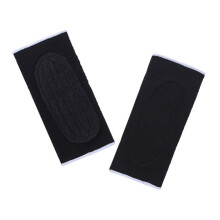Warme Kniebandage für Unisex-Reiter, elastische Kompressionsmanschette, dickes Kniepolster