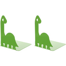 Kovové podložky na knihy s dinosaury, protiskluzové, zelené, železné, kreslené, pro...