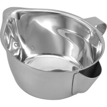 Bol filtre Ă graisse/huile 500 ml en acier inoxydable, passoire Ă huile multifonctionnelle