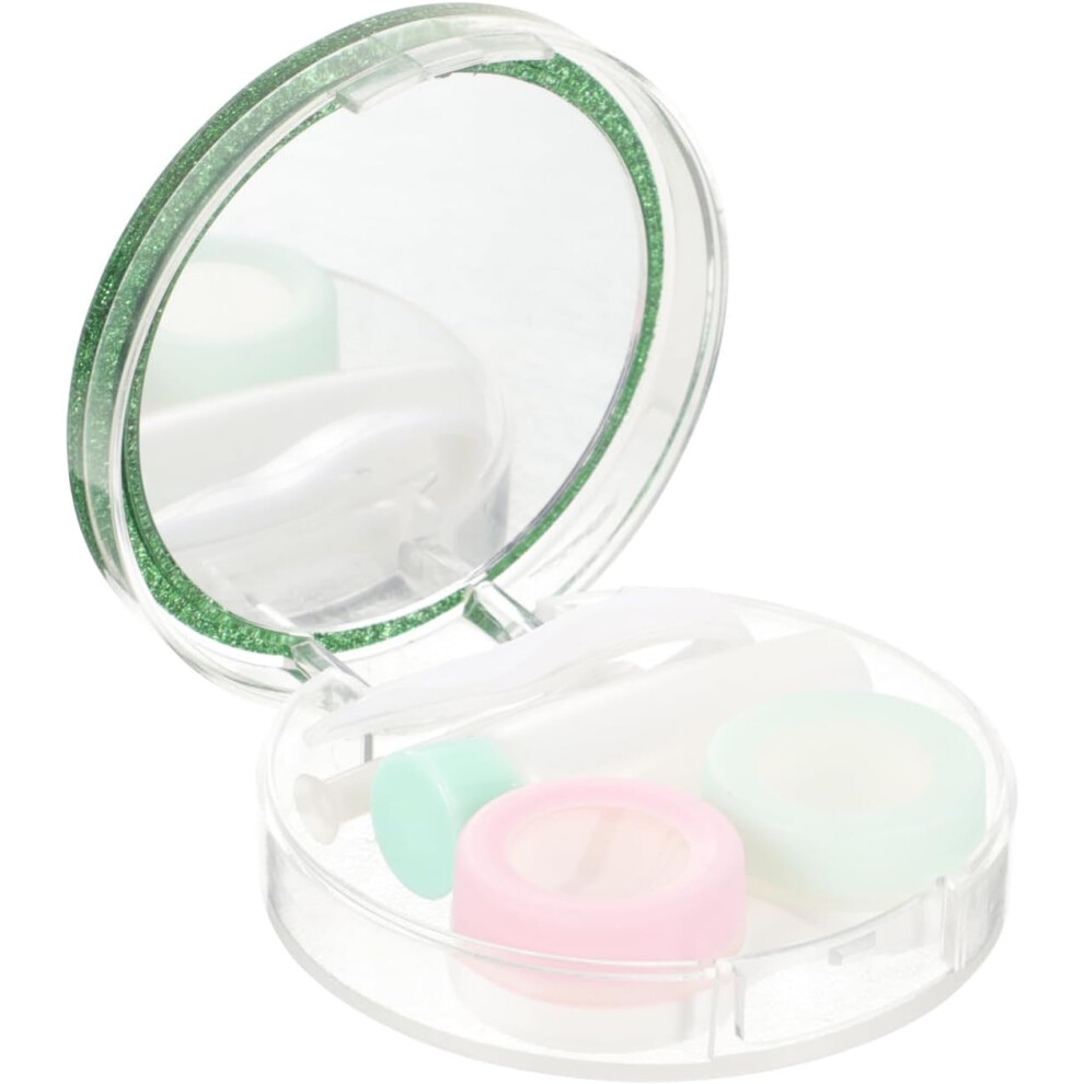 Hkhbjs Lens Box For Women Travel Contact-Lens Case Holder Storage Small Travel Containers