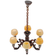 Lampe suspendue miniature pour maison de poupée KALLORY – Style vintage,