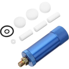 Öl-Wasser-Abscheider für Luftkompressoren, Doppelschichtfilter, Hochdruckpumpenfiltration, Aluminium