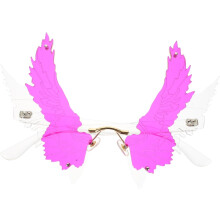 1 paire de lunettes de soleil fantaisie pour les fĂŞtes, lunettes de soleil bifocales tendance