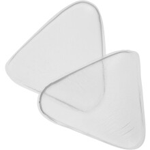 Suit de banho insere almofadas triângulo removível de silicone almofadas de peito para mulheres roupas de banho biquínis