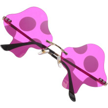 Lunettes de soleil sans monture pour femmes, lunettes de soleil tendance, lunettes sans monture pour la plage