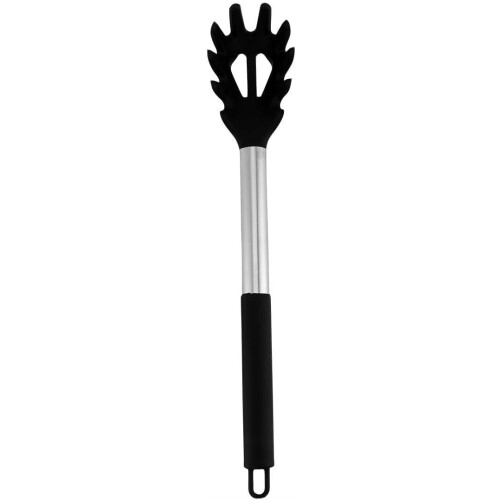 Silicone Colander Spoon for Noodles and Pasta Straining, Cooking Spoon