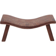Bogenförmiges Nackenkissen, Nackenstrecker aus Holz, ergonomisches Kurvendesign, stützt