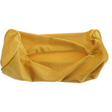 Weicher, waschbarer Nackenstützkissenbezug, 40 x 15 cm, zylindrisch, rund, fusselfrei, gelb, luxuriöser Stil