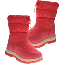 Fleecegefütterte, warme Stiefel für Jungen und Mädchen, mittelhohe Stiefel für draußen im Winter, warme Schuhe für verschneite Tage