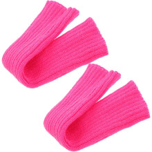 Lange fingerlose Handschuhe Armstulpen für Damen und Herren, kuschelig, dehnbar