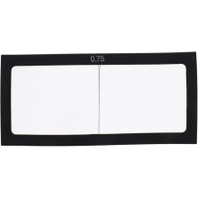 Lentille de soudage grossissante pour casque de soudage, lentille grossissante anti-éblouissement et protection UV, indice de réfraction 0,75