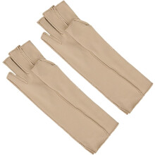 Fingerless Gloves for Women Winter Gloves Men Fitness Sports Gloves Yellow Finger Spandex Nylon
