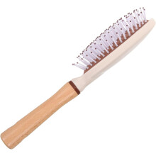 Haarbürste für Damen mit Entwirrungskamm, Kopfhautmassagefunktion, leichtem und tragbarem Design