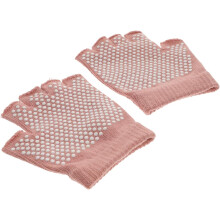 Fingerlose, rutschfeste Halbfinger-Strickhandschuhe für Yoga und andere sportliche Aktivitäten mit atmungsaktivem Material und Anti-Rutsch-Design
