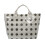 Dot Beach Bag Geldbörse mit Griff oben, ergonomischem Griff-Grün 1
