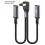 Multifunktionaler Adapter 2 in 1 USB auf Typ-2 Typ-C-Winkelstück 4