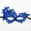 Demi-masque festif en dentelle pour accessoires de-Argent 7