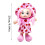 Boneca de pelúcia com chapéu e roupa de frutas (25 cm) 3