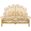 Beliani Bed Rattan FLORENTINE 160 x 200 cm (EU King Size) Light Brown 5