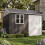 Birchtree BIRCHTREE Garden Shed With Window 10X10FT Anthracite 8