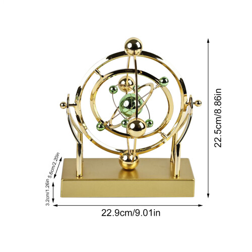 Perpetual Motion Machine Orbital Ball Ornament 1