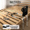 Levede Bed Rail Frame Adjustable Bedside Support Bar Bedroom Handle Storage Bag 5