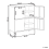 Beliani Storage Unit HOLBECK Metal Light Beige 3