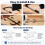 Levede Bed Rails Adjustable Heights Storage Pocket Assist Support Side Railings 8