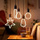 2Pack4W E27LED Filament Bulbs Warm White 5