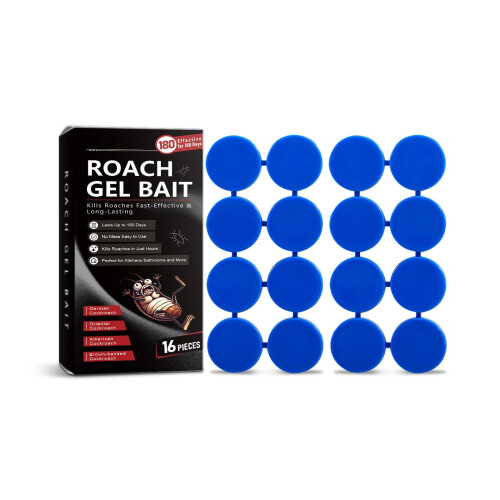 Trappole adesive per scarafaggi, blu, 2x2 cm