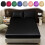 Drap-housse en satin, taille Queen, en polyester doux et respirant 1