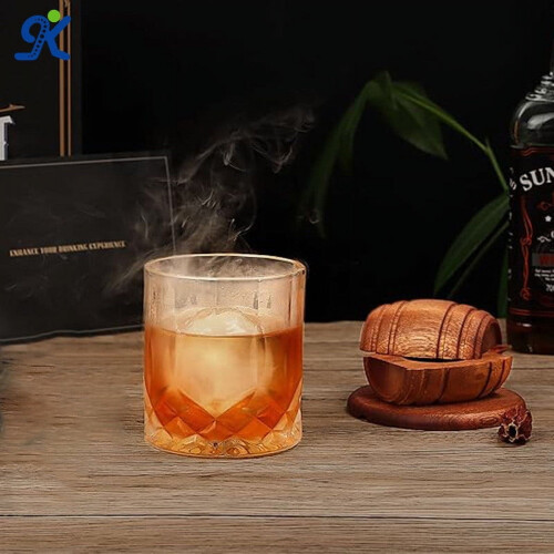 Cocktailfatrøyker i tre, 1 enhet