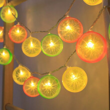 Luzes de LED em formato de limão para uso interno e externo, 3 metros (10 pés)