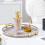 Plateau rond en verre pour table basse – Décoration moderne 1