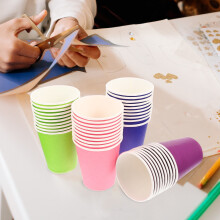 Vasos para pintar, colores surtidos, 100 unidades
