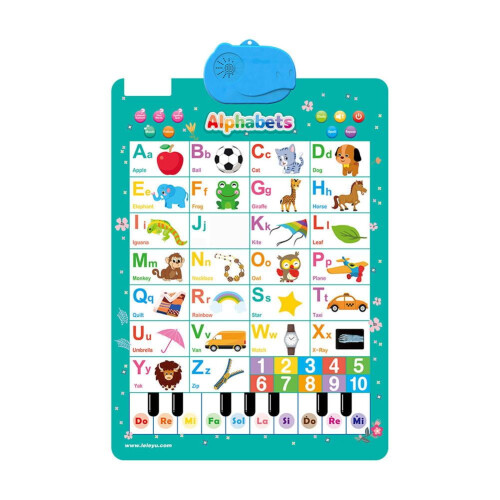 Tableau mural interactif de sons parlants pour enfants – ABC,
