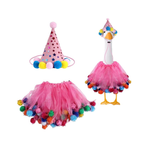 Set de ținute Porch Goose, alb, 58 cm