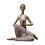 Statue de yoga décorative en résine (1 pièce) 1